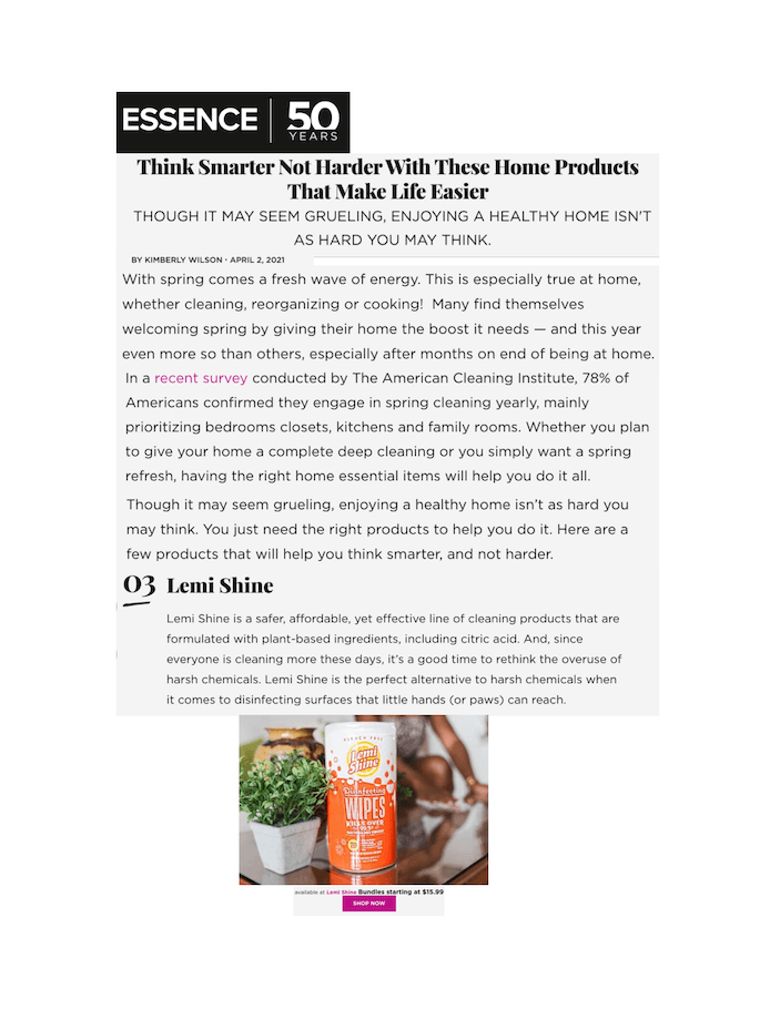 Think Smarter Not Harder With These Home Products That Make Life Easier
Featured Brands include:Lemi Shine

Read More