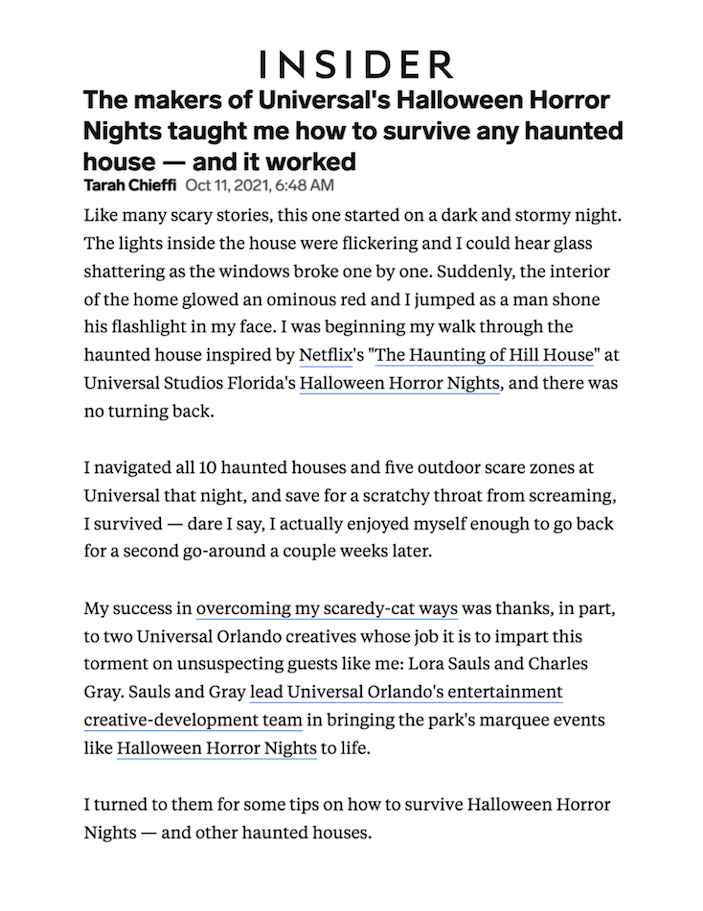The makers of Universal's Halloween Horror Nights taught me how to survive any haunted house — and it worked
Featured Brands include:EarPeace

Read More