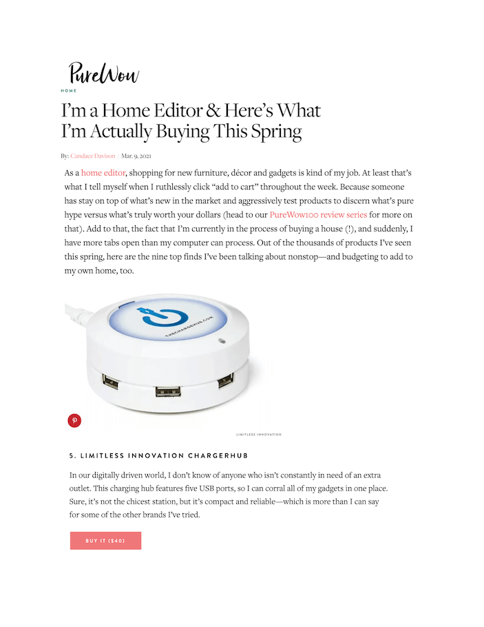 I'm a Home Editor and Here's What I'm Actually Buying This Spring
Featured Brands include: Limitless Innovations

Read More