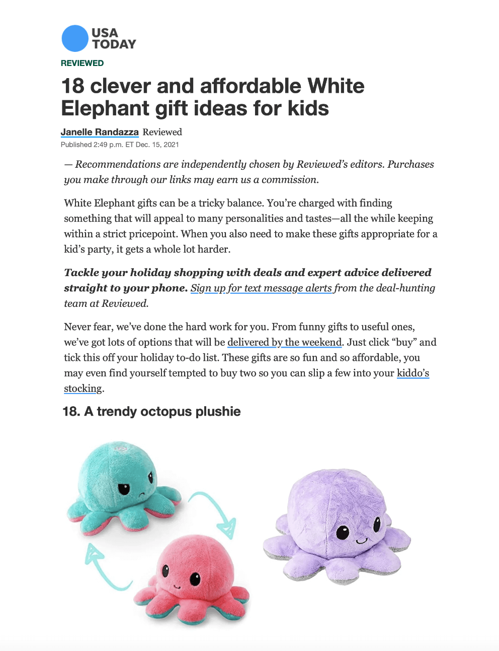 18 Clever and Affordable White Elephant Gift Ideas For Kids
Featured Brands include:TeeTurtle

Read More